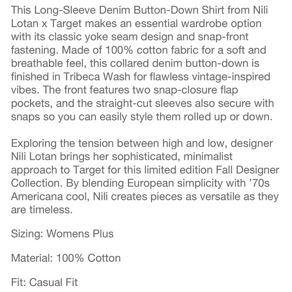 NWT 4X & 24W/26W Nili Lotan x Target Jean Bundle - Picture 9 of 16